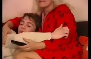 Sexy Russian full-grown mammy house-servant
