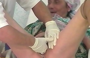 85 time eon old mom fisted by her doctor