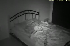 Mature couple has uttered and missionary sex, before bedtime.