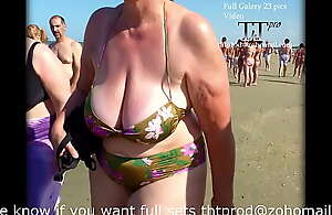 Beach Voyeur Matures with the addition of Grannies