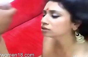 Indian Bhabhi lose one's heart to more foreign from First and foremost their way Retrench SexyWomen18.com